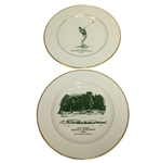 Jack Nugent Memorial Tournament Plates - 1980 & 1981