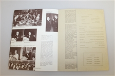 1964 Golf Magazine's All-America Awards Dinner Memento Program