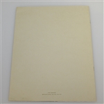 1964 Golf Magazine's All-America Awards Dinner Memento Program