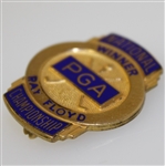Ray Floyd's PGA Past Champions Credential Badge - 1969 & 1982 PGA Wins