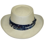 Four Don Cherry Personal Kangol Fancy Wide Strap Golf Hats - Blue, Red, Purple, & Multi