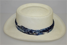 Four Don Cherry Personal Kangol Fancy Wide Strap Golf Hats - Blue, Red, Purple, & Multi