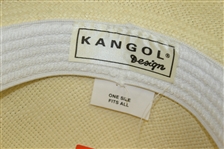 Four Don Cherry Personal Kangol Fancy Wide Strap Golf Hats - Blue, Red, Purple, & Multi