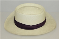 Four Don Cherry Personal Kangol Solid Strap Golf Hats - Brown, Purple, Blue, & Green