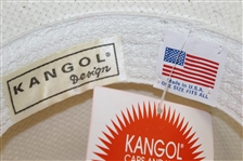 Four Don Cherry Personal Kangol Solid Strap Golf Hats - Brown, Purple, Blue, & Green