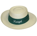 Four Don Cherry Personal Kangol Solid Strap Golf Hats - Brown, Purple, Blue, & Green