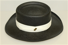 Three Don Cherry Personal Kangol Wide Strap Black Golf Hats - Blue, White, & Cream 