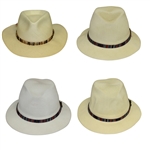 Four Don Cherry Personal Kangol Thin Fancy Strap Golf Hats - Brown, Multi, Multi, & Multi