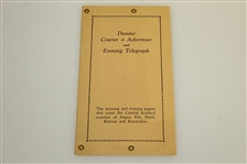 1953 British Open Championship at Carnoustie Course Plan - Hogan Winner
