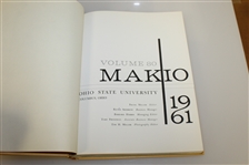1961 Ohio State University 'Makio' Yearbook with Jack Nicklaus