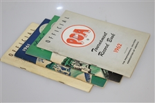 1961 & 1962 Official Player PGA Catalogs with 1961 & 1962 PGA Record Books