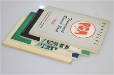 1961 & 1962 Official Player PGA Catalogs with 1961 & 1962 PGA Record Books