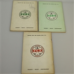 1963 & 1964 Official Player PGA Catalogs with 1963 PGA Record Book-Furman Bisher Collection