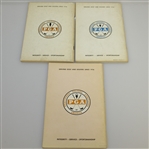 1965 & 1966 Official Player PGA Catalogs with 1965 PGA Record Book-Furman Bisher collection