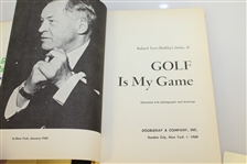 Four Bobby Jones Books - Two Signed by Sid Matthews & One by Bobby Jones IV JSA ALOA