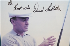 David Leadbetter Signed & Personalized Ben Hogan 'Grip' Photo - Framed JSA ALOA