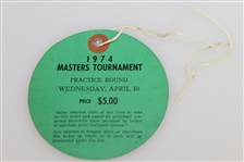 1974 Masters Ticket, 1988 Records of the Masters Booklet, & 'Story of Augusta National' Book