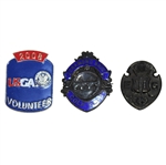Three Medals/Pins - Cramond Brig Golf Club, M.E.G.C., & 2008 USGA Volunteer Pin