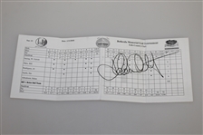 LPGA Stars Lot - Signed Photo & Scorecard with Three Tickets and other JSA ALOA