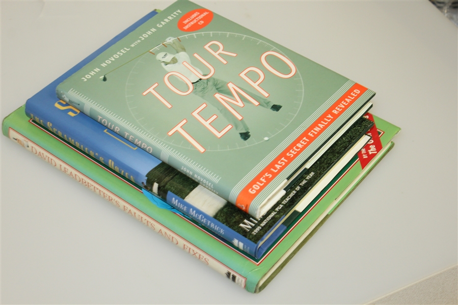 Instructional/Tutorial Golf Books - Tour Tempo, Scrambler's Dozen, and Faults & Fixes