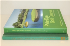 Gary Player's 'Top Golf Courses of the World' & Pete Dye 'Golf Courses' Books