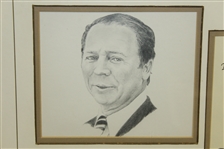 Charles Price's 1988 One of '100 Heroes of the First Century of Golf' Award - Framed