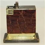 Bobby Jones' Personal Used Desk Lighter Gifted to HOF Writer Charles Price - W/Provenance- GWAA 1st Prize For Writing