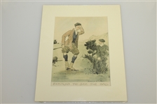 Four Edmund Fuller Prints - The Last Put, Fore, The Bunker, & Entitled to See the Ball