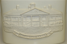 Lake Nona Club Golf Club Bill Waugh Handcrafted Porcelain Decanter 