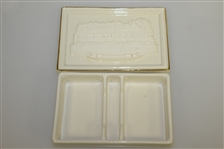 Baltusrol Porcelain Card Holder with Commemorative Playing Cards by Artist Bill Waugh