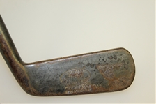 Warranted Hand Forged Sheradized Putter - Army & Navy C.B.L Holefast London