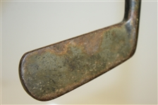 Warranted Hand Forged Sheradized Putter - Army & Navy C.B.L Holefast London