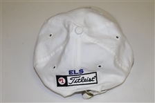 Ernie Els Signed SAP Unstructured White Hat w/ JSA Letter