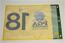 Lee Trevino & Danny Lee Signed Flags - Congressional & Whistling Straits JSA ALOA