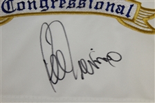 Lee Trevino & Danny Lee Signed Flags - Congressional & Whistling Straits JSA ALOA