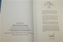 Personal Rolex Book From 1986 US Open Signed By Champion Ray Floyd JSA ALOA