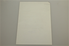 A. L. Binder Signed Two Letters to Charles Price JSA ALOA