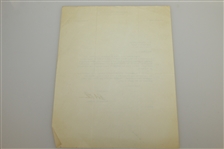 Robert F. Goheen Signed Two Letters to Charles Price JSA ALOA