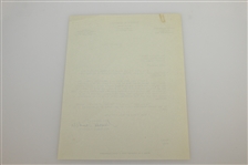 Sydney A. Sanders Signed Three Letters to Charles Price JSA ALOA