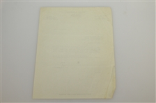 Sydney A. Sanders Signed Three Letters to Charles Price JSA ALOA