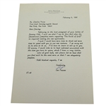 Leo Fraser Signed Five Letters to Charles Price JSA ALOA