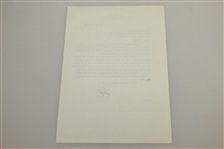 Leo Fraser Signed Five Letters to Charles Price JSA ALOA
