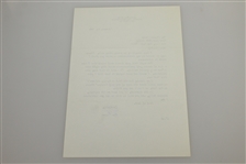 Leo Fraser Signed Five Letters to Charles Price JSA ALOA