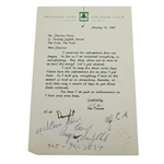 Leo Fraser Signed Five Letters to Charles Price JSA ALOA