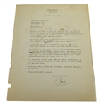 Paul Hahn Signed Five Letters/Postcards to Charles Price - 1950's JSA ALOA 