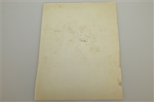 Paul Hahn Signed Five Letters/Postcards to Charles Price - 1950's JSA ALOA 