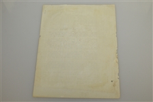 Paul Hahn Signed Five Letters/Postcards to Charles Price - 1950's JSA ALOA 