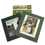 3 Individually Signed Photographs From LPGA Champions Patty Berg, Se Ri Pak & Michelle McGann JSA ALOA