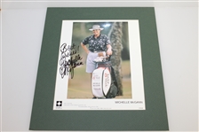 3 Individually Signed Photographs From LPGA Champions Patty Berg, Se Ri Pak & Michelle McGann JSA ALOA