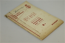 1954 The Open at Royal Birkdale Official Monday Programme - Peter Thomson Winner